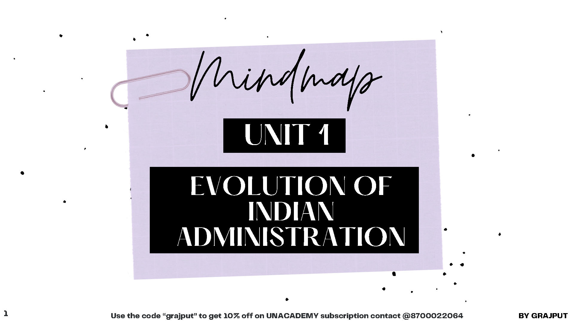 Mind Maps - Public Administration Optional - Paper I+II - By G rajput ...