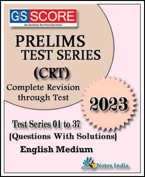 GS Score Ias - CRT (Complete Revision Through Test) - Prelims Test ...