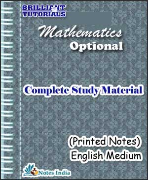 Brilliant Tutorials - Mathematics Optional - Complete Study Material ...