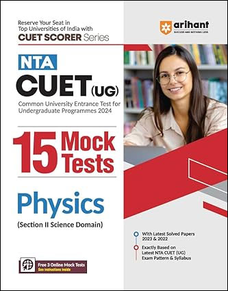 Arihant - NTA CUET (UG) - 15 Mock Tests - Physics - Section II ...