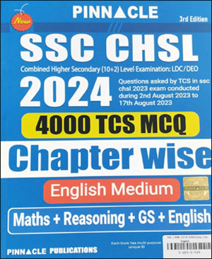 Pinnacle Publications - SSC CHSL 2024 - 4000 TCS MCQ - Chapter Wise ...