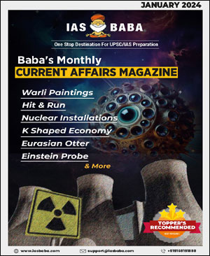 Ias Baba - Monthly - Current Affairs - January - 2024 - English Medium - Notesindia