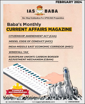 Ias Baba - Monthly - Current Affairs - February - 2024 - English Medium - Notesindia
