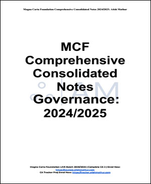 Magna Carta Governance Notes 2024-25 Atish Mathur